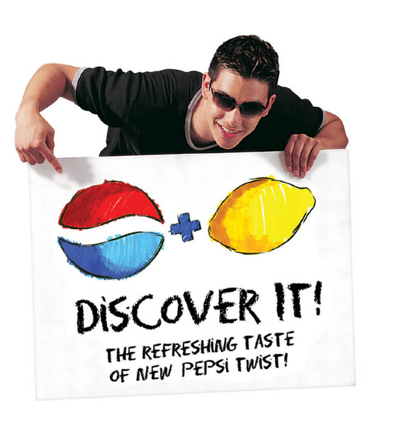 Johnny Twist.  Click Here for Pepsi UK.